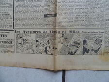 Tintin journal soir d'occasion  Metz