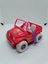 Usado, Jeep Barbie Shelly y Tommy Chrysler Corporation 1997 ruedas eléctricas Fisher-Price segunda mano  Embacar hacia Mexico