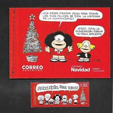 FOLLETO DE ESTAMPILLAS DE NAVIDAD MAFALDA 2017 FOLLETOS CÓMICOS DE QUINO sin montar o nunca montada segunda mano  Embacar hacia Argentina