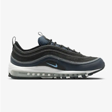 Tênis de corrida Nike Air Max 97 preto/azul universitário DQ3955-001 comprar usado  Enviando para Brazil