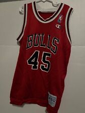Camiseta Vintage Chicago Bulls Michael Jordan Champion Kids Youth Média 10/12 Anos 90 comprar usado  Enviando para Brazil