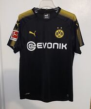 Camiseta negra Christian Pulisic Borussia Dortmund Puma #22 grande para hombre segunda mano  Embacar hacia Argentina