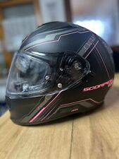 Motorradhelm schwarz pink gebraucht kaufen  Deißlingen