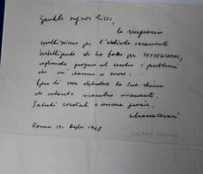1956 lettera autografa usato  Bagnacavallo