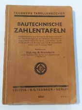 Bautechnische zahlentafeln teu gebraucht kaufen  Finowfurt