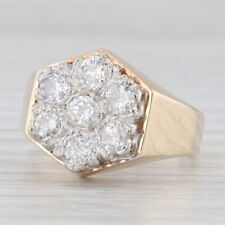 1.20ctw diamond cluster for sale  USA