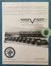 Rara pubblicita autobotti usato  Torino