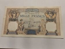 Billet 1000 francs d'occasion  Dijon