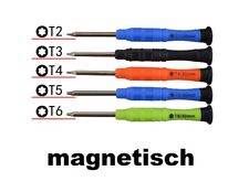 5x Torx Schraubendreher T2 T3 T4 T5 T6 magnetisch Stern Bit Handy Reparatur Set comprar usado  Enviando para Brazil