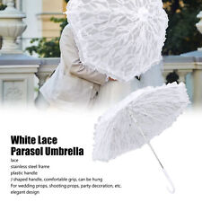 White lace parasol for sale  Shipping to Ireland
