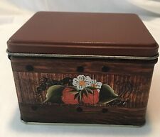 Ornate strawberries tin for sale  Shady Spring