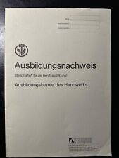 Ausbildungsnachweis berichtshe gebraucht kaufen  Berlin