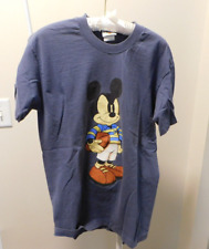 Camiseta Disney Mickey & Co. Futebol Mickey Azul - Masculina Tamanho G - Vintage comprar usado  Enviando para Brazil