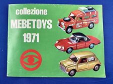 Mebetoys catalogue 1971 usato  Italia