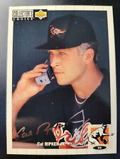 1994 Collectors Choice Cal Ripken Jr teléfono celular gigante tarjeta de firma plateada #240 segunda mano  Embacar hacia Argentina