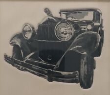 Vintage automobile lithograph for sale  Kensington