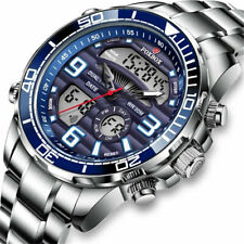 Usado, LIGE FOXBOX relógios digitais masculinos mostrador grande relógio de pulso masculino LED relógio de quartzo comprar usado  Enviando para Brazil