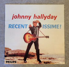 Johnny hallyday pochette d'occasion  Orange
