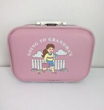 Mala infantil rosa indo para a vovó bagagem capa dura vintage Barbie Core comprar usado  Enviando para Brazil