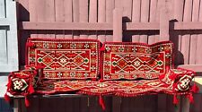 Arabic Sofa 5PCS Set Turkish Ottoman Cedar Corner pillow Lounge Couch Cover Only for sale  Shipping to South Africa