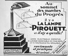 Publicité 1929 lampe d'occasion  Compiègne