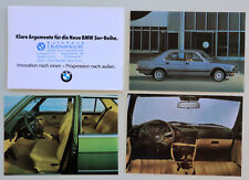 BMW Serie 5 (E28) - 1982 - Folleto - Carpeta con 3 imágenes transparentes segunda mano  Embacar hacia Mexico
