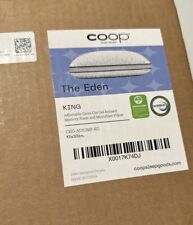 Coop Home Goods CHG-ADJGMF-KG Eden Memory Foam Pillow, King - White.New/Open Box for sale  Shipping to South Africa