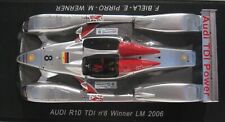 Usado, Spark 1:43 S0676 prata Audi R10 TDi #8 Le Mans vencedor 2006 Biela/Pirro/Werner comprar usado  Enviando para Brazil