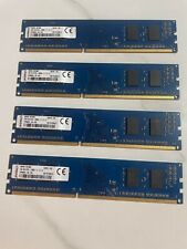 8 GB (4 X 2 GB) RAM DDR3 1600 MHz PC3L-12800U 240 pines DIMM RAM de escritorio segunda mano  Embacar hacia Argentina