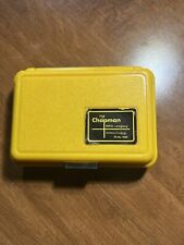 Kit de catraca giratória vintage The Chapman MFG Company 1/4" bit nº. 9600 comprar usado  Enviando para Brazil
