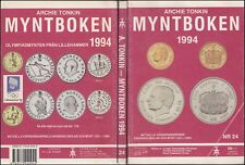 Catálogo Billetes y Monedas de Noruega 1994 Archie Tonkin  segunda mano  Embacar hacia Mexico
