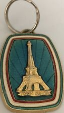 Chaveiro Vintage Torre Eiffel Paris França Esmalte Decorado Feito Na França, usado comprar usado  Enviando para Brazil