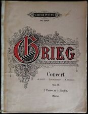 Grieg concert mineur d'occasion  Béziers