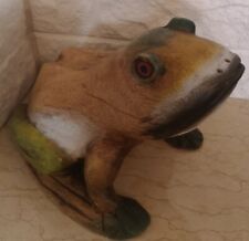 Frosch vollholz deko gebraucht kaufen  Asbach