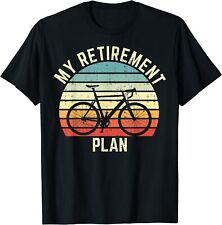 NUEVO LIMITADO Vintage Bicicleta Ciclismo Mi Plan de Jubilación Bicicleta Ciclista Camiseta segunda mano  Embacar hacia Argentina