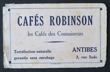 Buvard cafés robinson d'occasion  Nantes-