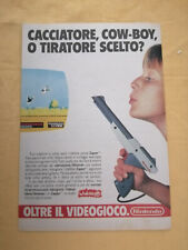PUBBLICITA' ORIGINALE ADVERTISING CONSOLE "NINTENDO" anni 80/90 usato  Firenze