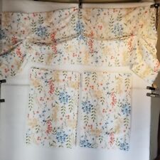 Kitchen curtains floral for sale  Shipping to Ireland