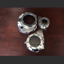 Used, Set Of Three Engine Windows For Bandit/GSXR Oil Cooled Streetfighter Chopper for sale  Shipping to South Africa