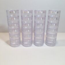 Round clear stackable for sale  Remsen