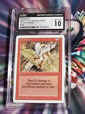 GRADED 10 Gem Mint Earthquake Revised MTG vintage Magic Card Set Rare psa bgs , used for sale  Shipping to South Africa