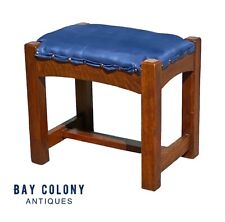 Antique Arts & Crafts / Mission Oak Footstool - Stickley Brothers, used for sale  Shipping to South Africa