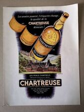 1956 advertisement chartreuse d'occasion  Expédié en Belgium