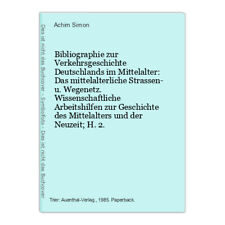 Bibliographie zur verkehrsgesc gebraucht kaufen  Berlin