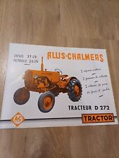 Prospectus tracteur allis d'occasion  Saint-André-lez-Lille