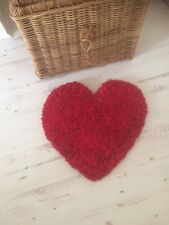 Rag rug red for sale  LEICESTER