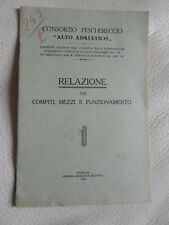 Libretto 1933 consorzio usato  Venezia