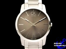 Relógio masculino 827 Calvin Klein Ck K2G21126 City prata empresarial, usado comprar usado  Enviando para Brazil