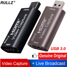 Usado, Tarjeta de captura de audio y video HDMI a USB 2.0 3.0 grabadora de juegos PC caja de transmisión en vivo segunda mano  Embacar hacia Argentina