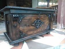 Wooden blanket box for sale  Shipping to Ireland